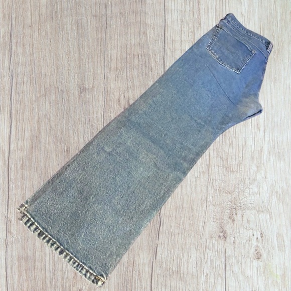 Mens LEVI STRAUSS & Co. 505 Denim Jeans 36/30 Blue EUC - Picture 5 of 8